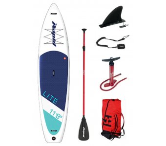 Надувная Sup доска 2021 Isup Rapid Lite 11'8" X 32" X 6" с веслом